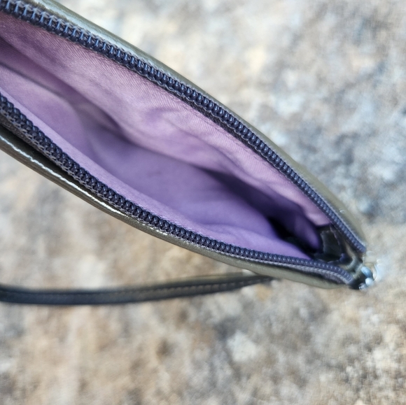 Coach Madison Ocelot Wristlet Purse - Picture 4 of 6